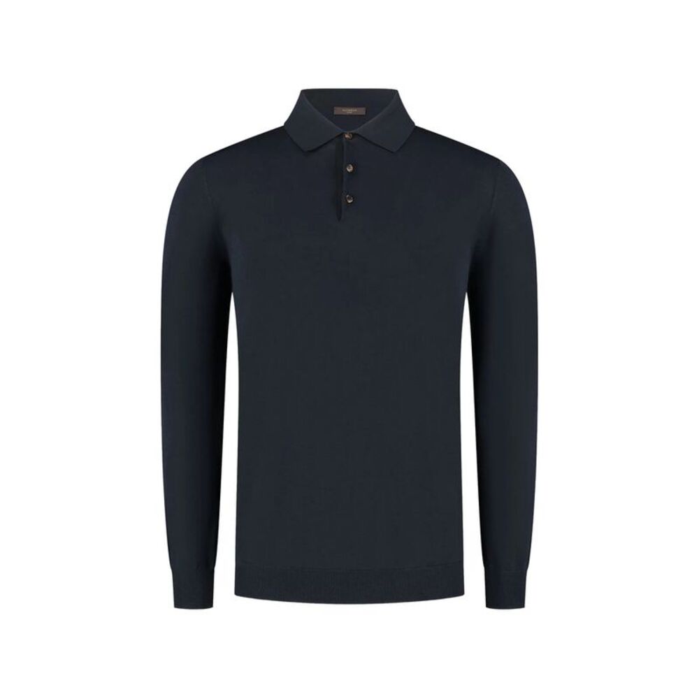 Zanone Black Polo Shirts Men